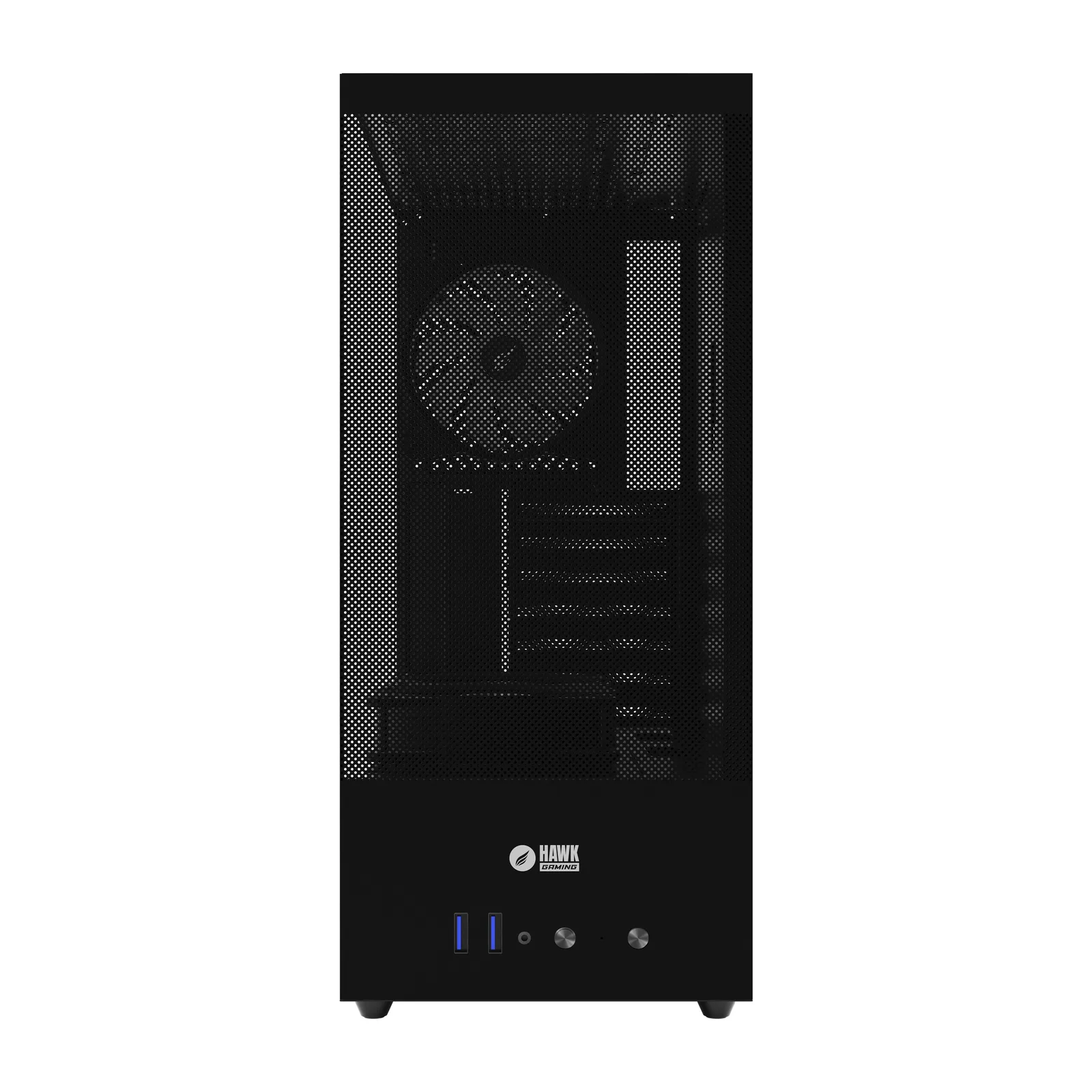 HC310 600W RGB Mesh Micro ATX Mini Tower Schwarz 4