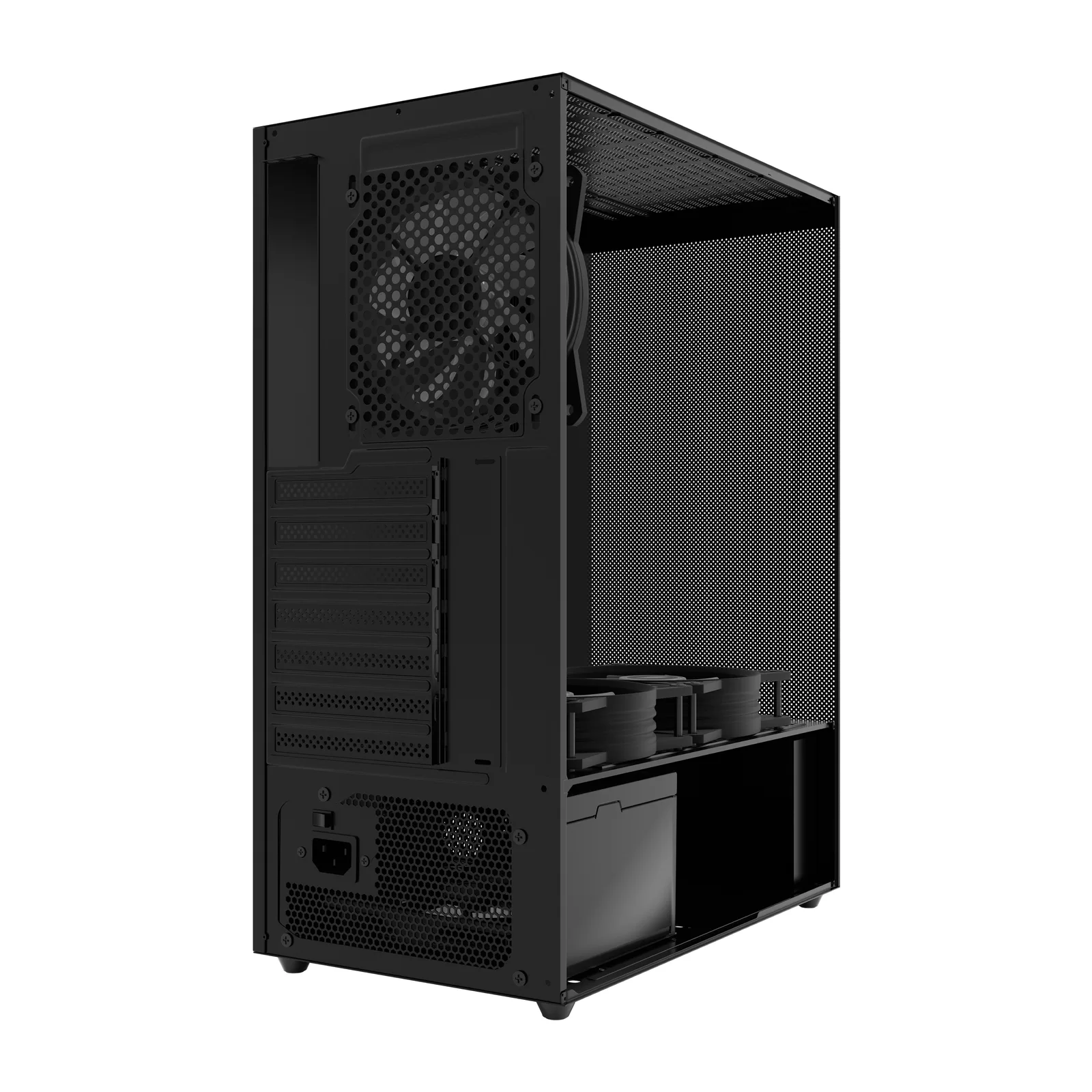HC310 600W RGB Mesh Micro ATX Mini Tower Schwarz 5