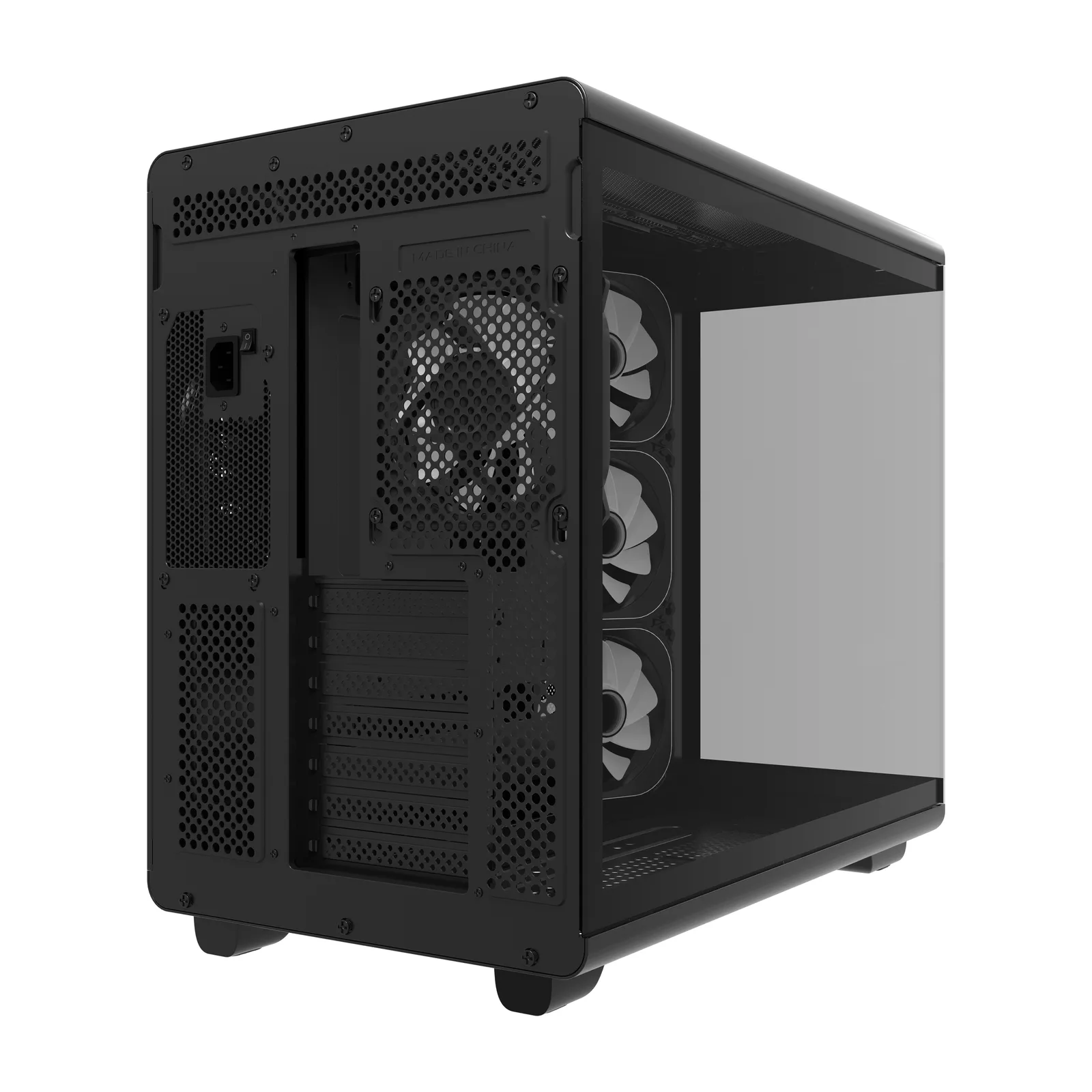 HC710 850W 80+ Bronze ARGB Akvaryum ATX Mid Tower Siyah 4
