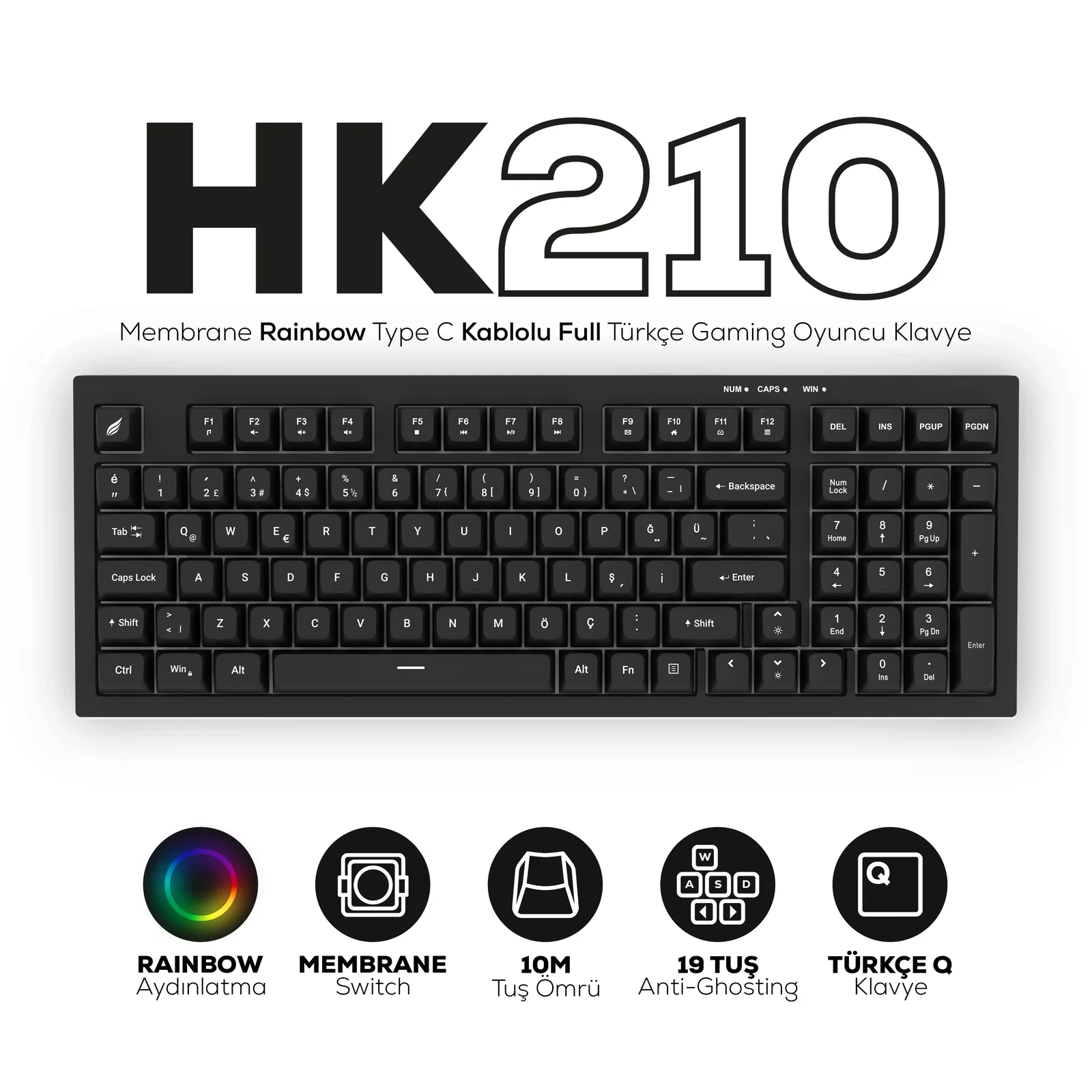 HK210 Serisi, Siyah 2