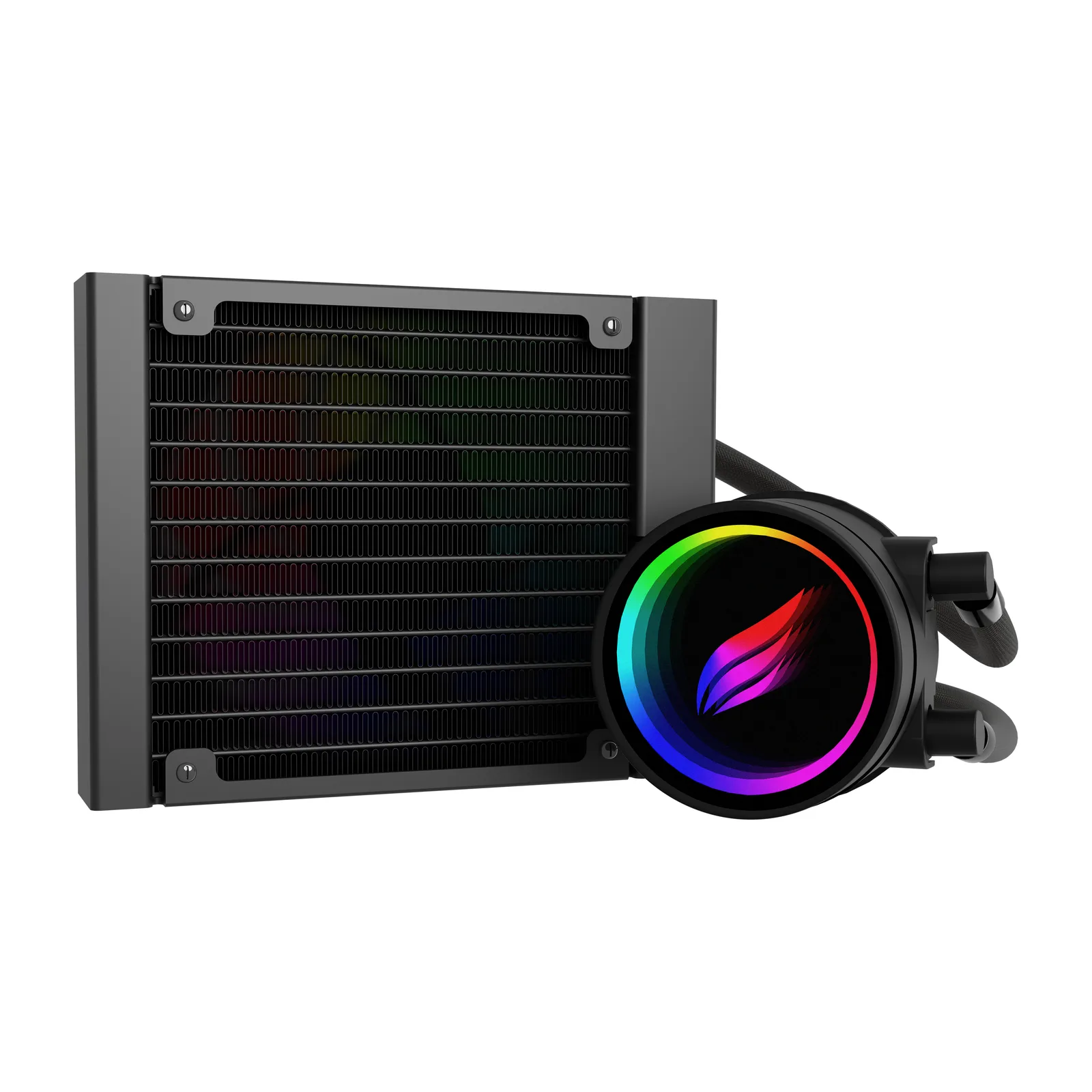 HL120 Frostbite 120mm ARGB AM5 und LGA1700 kompatible schwarze Flüssigkeitskühlung 3