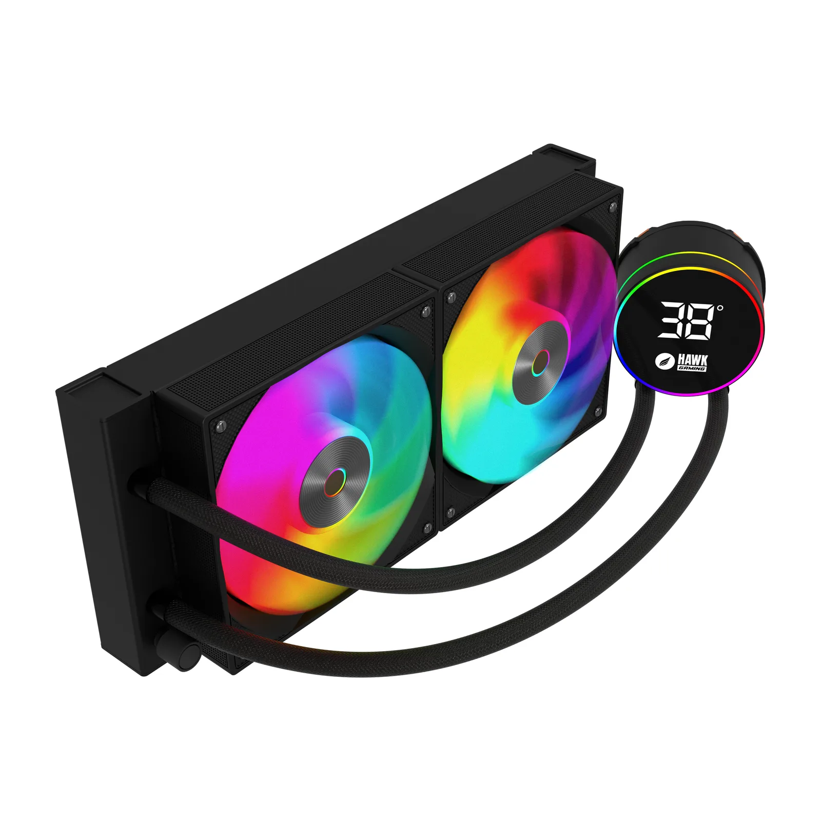 HL240 Frostbite 240mm Led ARGB AM5 ve LGA1700 Uyumlu Siyah Sıvı Soğutucu 4