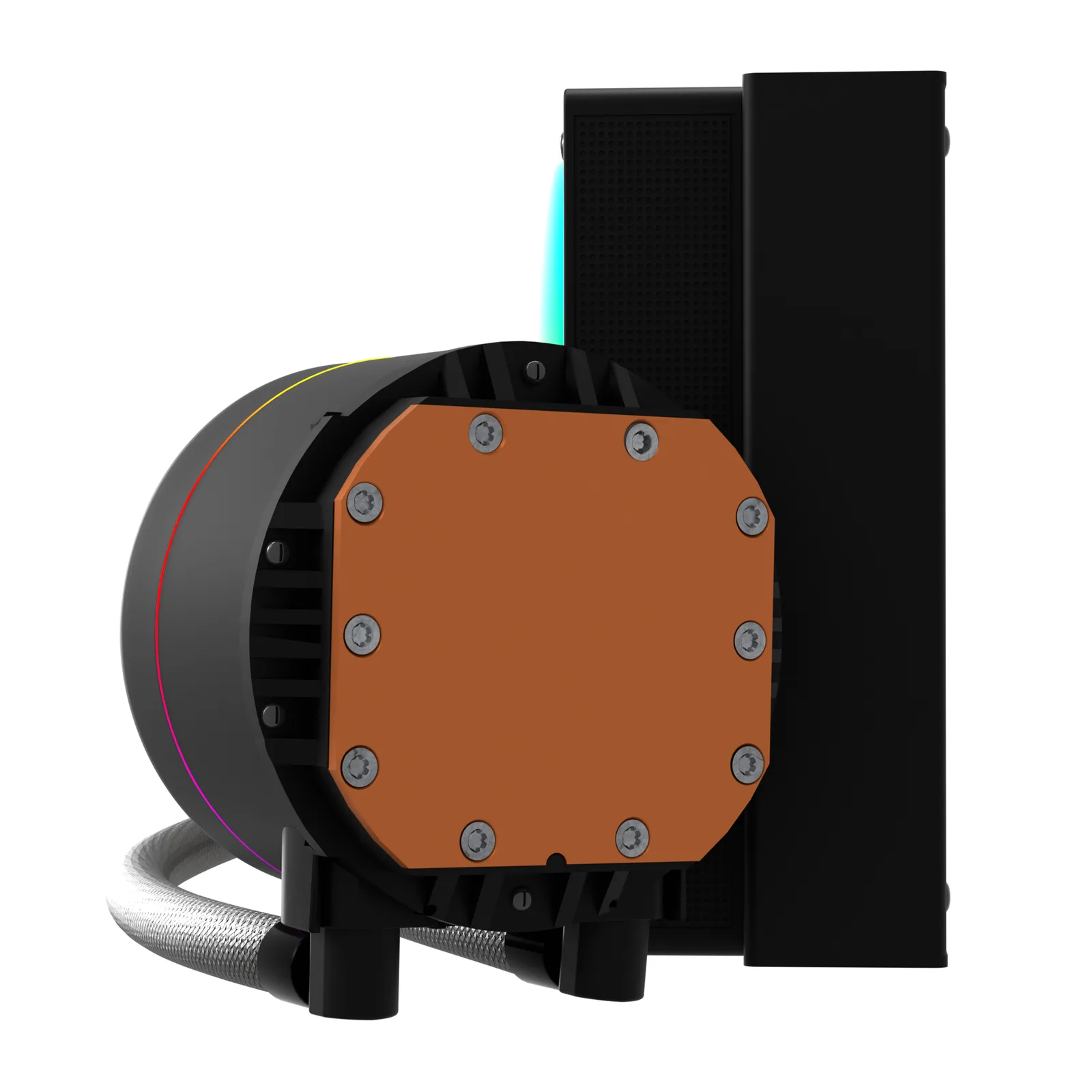 HL240 Frostbite 240mm Led ARGB AM5 ve LGA1700 Uyumlu Siyah Sıvı Soğutucu 8