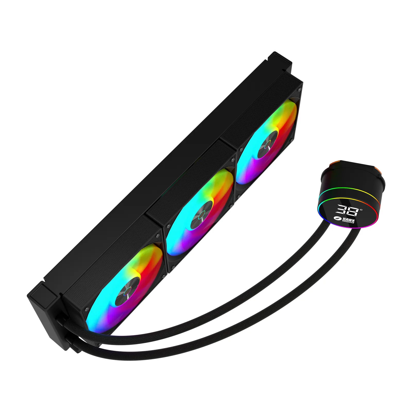 HL360 Frostbite 360mm Led ARGB AM5 ve LGA1700 Uyumlu Siyah Sıvı Soğutucu 6