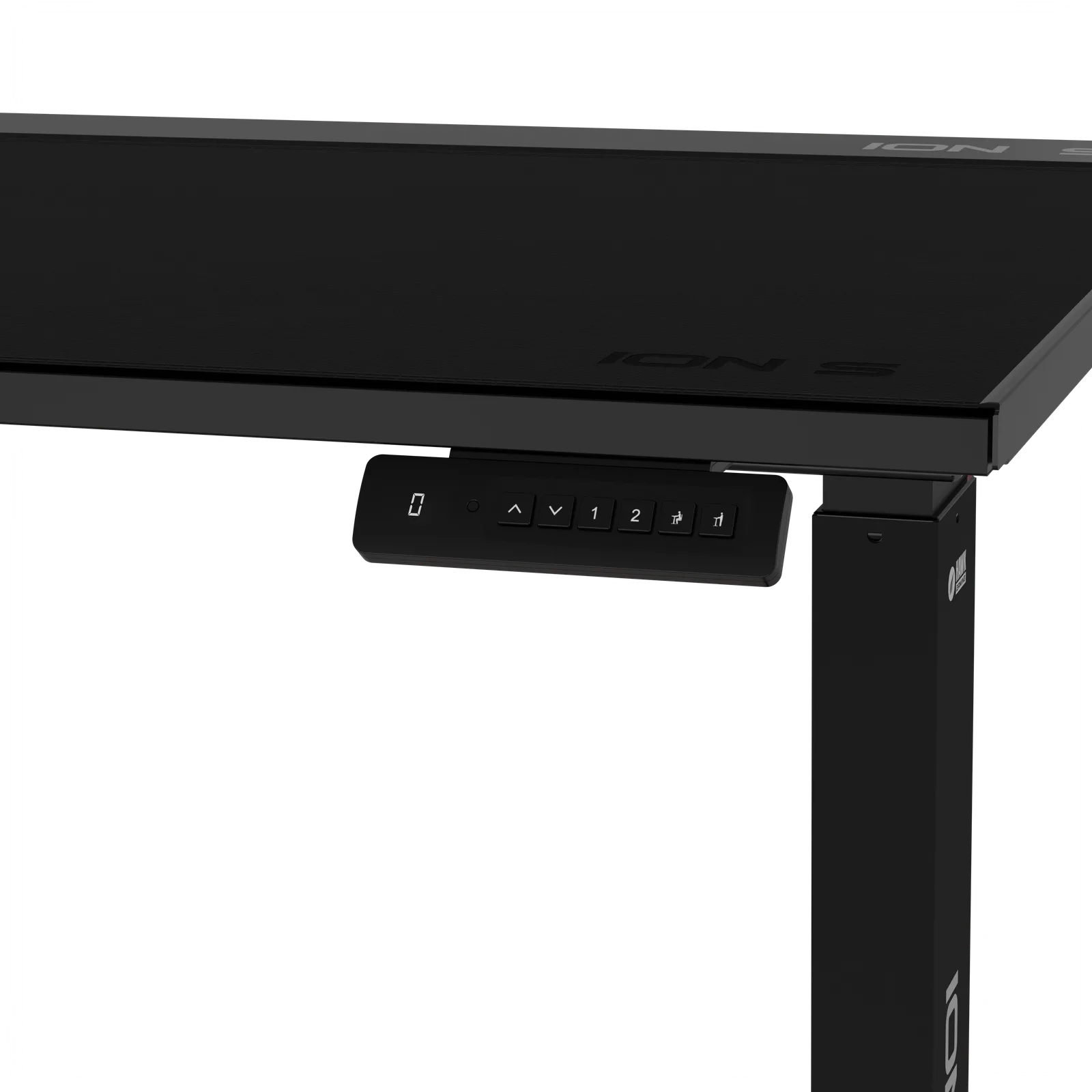 ION S Doppelmotorischer höhenverstellbarer RGB 140x70 Schwarzer Farb-Arbeits- und 2