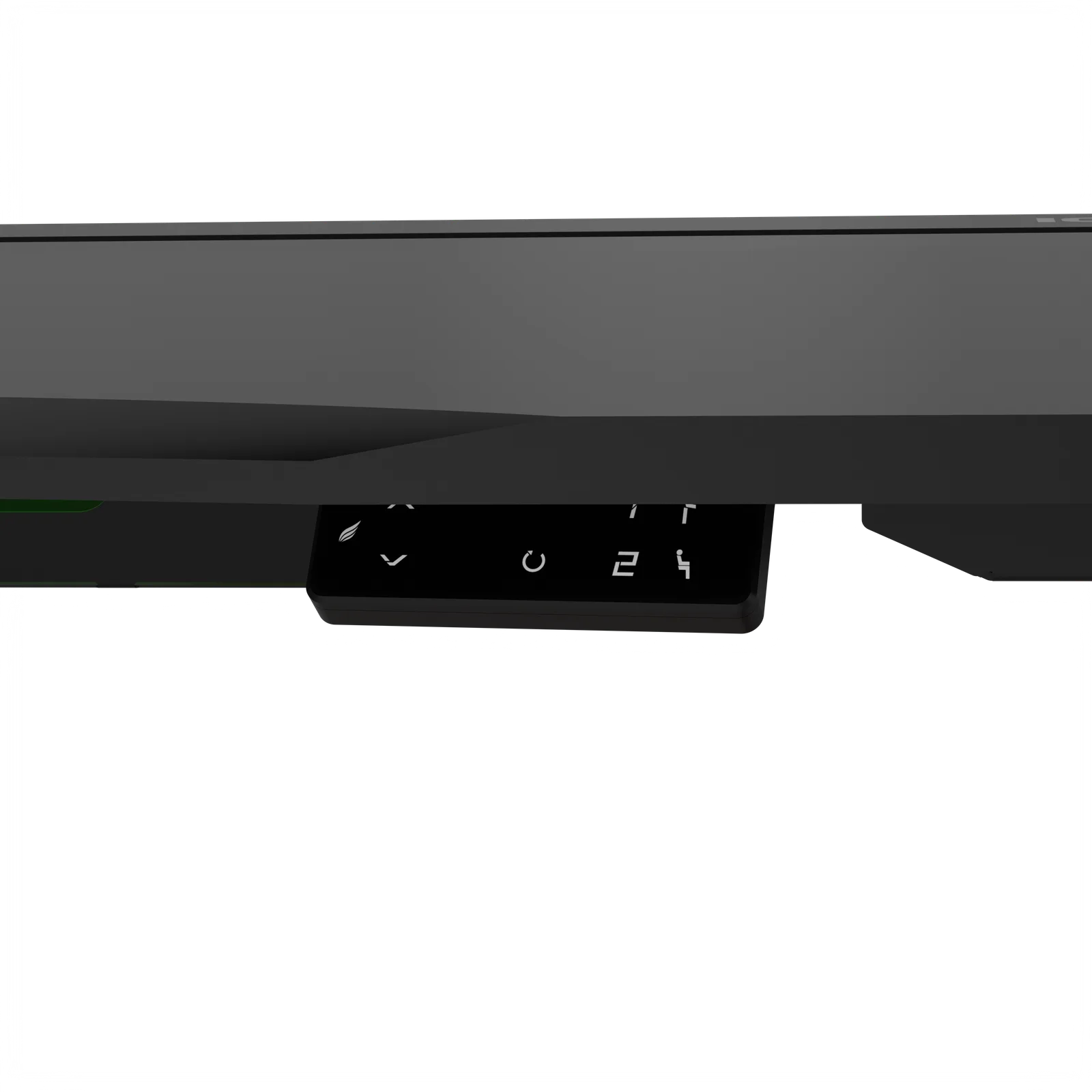 ION X ذو المحركات المزدوجة قابل لتعديل الارتفاع RGB 160x80 أسود مكتب العمل و 2
